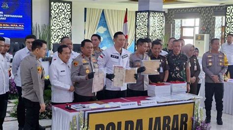 BREAKING NEWS Kementerian ATR Dan Polda Jabar Ungkap 2 Kasus Mafia