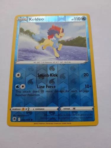 Keldeo 045 189 De Pokemon Tcg Reverse MercadoLibre