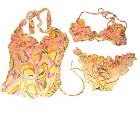 Bcbg 3 Piece Bikini Set Gem