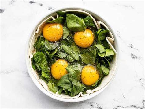 Tortilla Baked Eggs Easy Breakfast Idea Budget Bytes