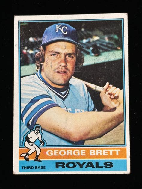 Lot Topps George Brett Hof