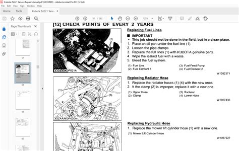 Kubota Zd221 Front Mower Workshop Manual Pdf Download Heydownloads