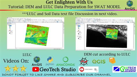 DEM And LULC Data Preparation For SWAT Model SWAT Analysis