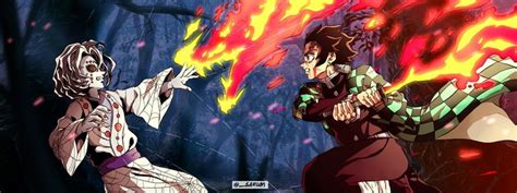 Tanjiro Vs Rui Dessin Manga Image Stylé Dessin