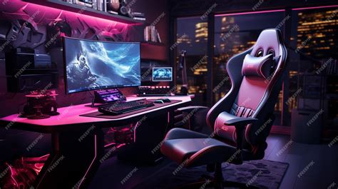 Premium AI Image | Ultimate gaming computer desktop setup