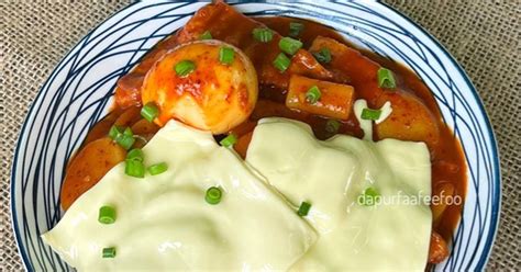 Resipi Cheese Tteokbokki Oleh Kakak Faa Cookpad