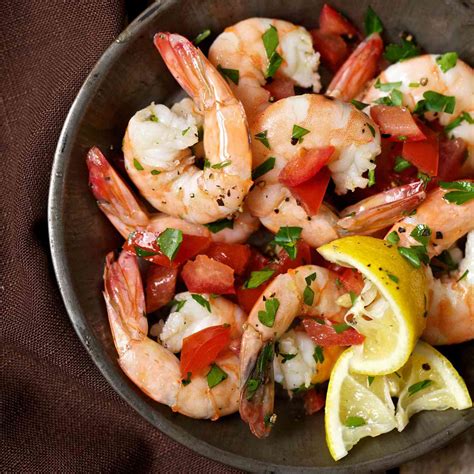 Shrimp Marinated In Lemon And Olive Oil Recipe Quick From Scratch Italian