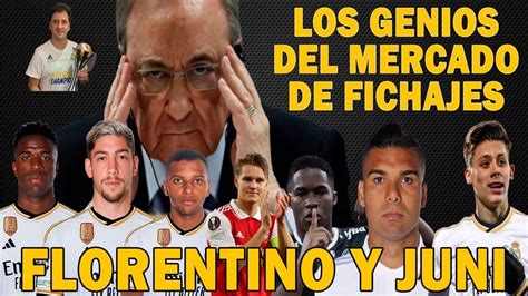 EL REAL MADRID DE FLORENTINO Y JUNI CALAFAT SON LOS JEFES DEL MERCADO