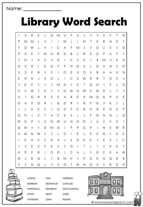 Library Word Search