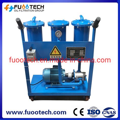 Small Portable Oil Purifier 32lmin Oil Filter Machine With Hooks Oil