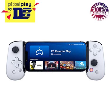 Backbone One Playstation Edition Mobile Gaming Controller (White) | Shopee Philippines