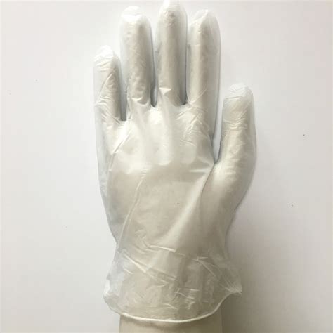 Vinyl Disposable Gloves M40g Clear Color Powdered Powder Free Aql40