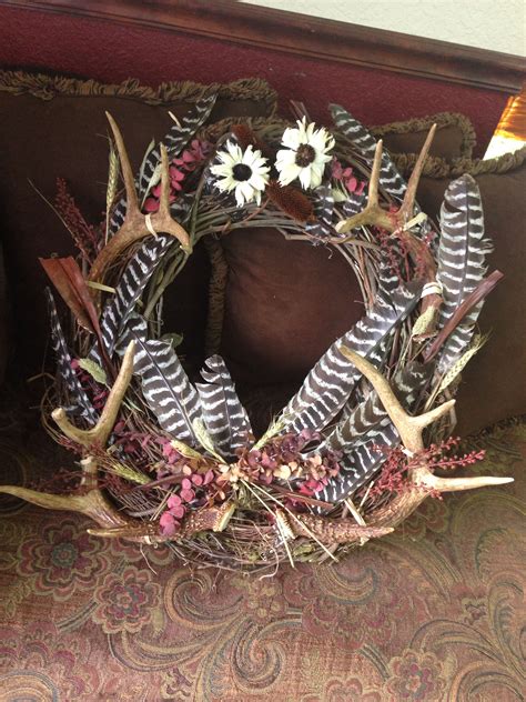 Deer Antler Wreath Art Design Update Pictures And Images Database