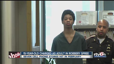 15 Year Old Charged As Adult In Robbery Spree Youtube