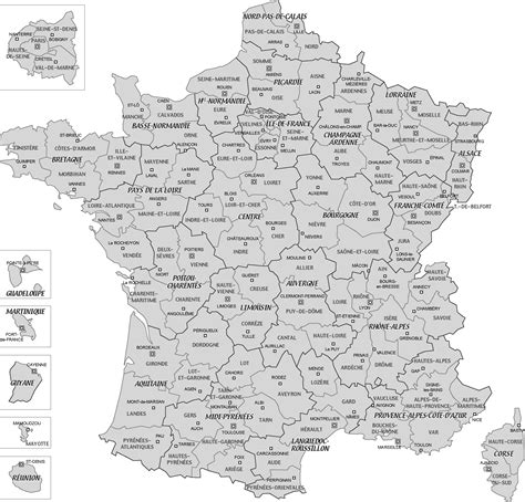Carte De France Carte De France Avec Départements