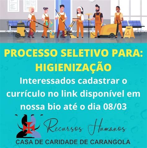 Carangola Not Ciasoportunidade De Emprego Interessados No Processo