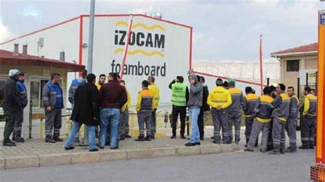 İZOCAM işçileri greve çıkıyor Kocaeli Son Dakika