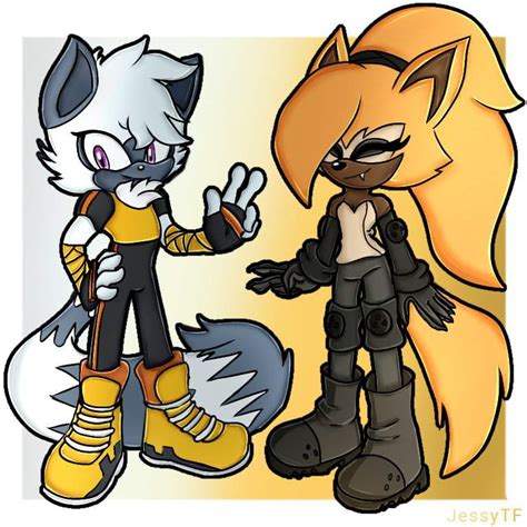 Tangle The Lemur And Whisper The Wolf Sonic The Hedgehog Amino