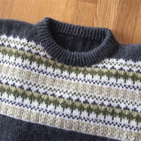 Hjemmestrikket Genser Til Husbonden Oskargenser Knitting Inna