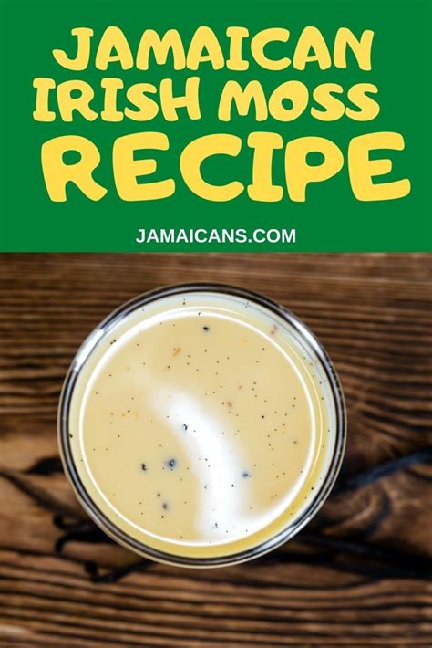 Jamaican Irish Moss Recipe