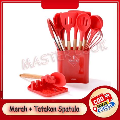 Jual Spatula Kitchen Utensils Capitan Sodet Sendok Sop Set Gagang