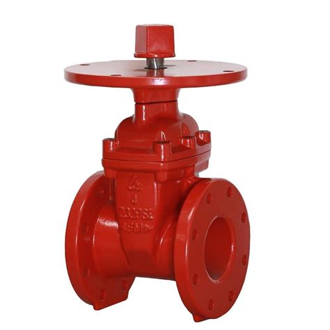 Ul Fm Resilient Seated Nrs Type Flanged Ends Gate Valves China Os