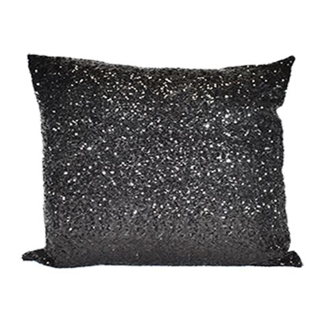 Black Sequin Pillow