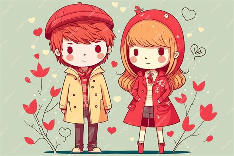 Premium Vector | Flat valentine's day background with beautiful couple ...