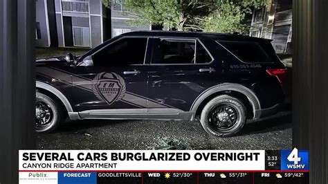 Several Cars Burglarized Overnight Youtube