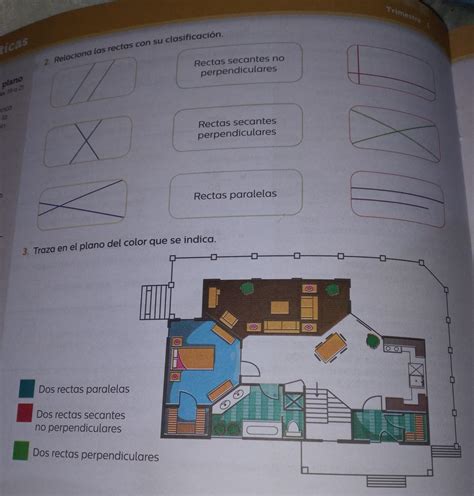 Trimestre Relaciona Las Rectas Con Su Clasificaci N Rectas Secantes