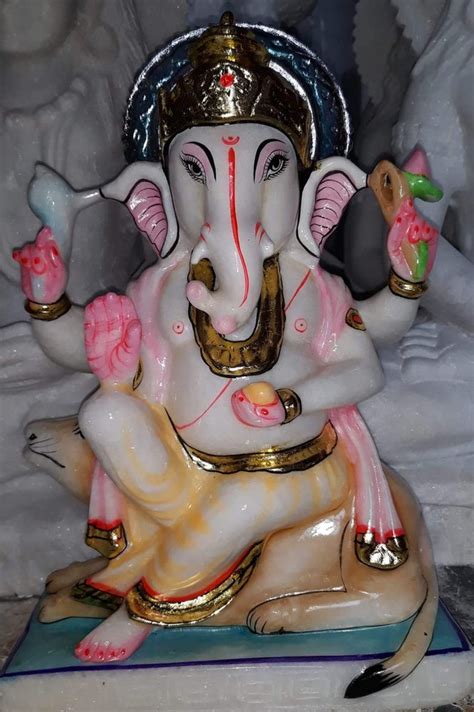 Jaipur Lord Ganesh Marble Statue Size 1 Feet At Rs 11000 In Jaipur