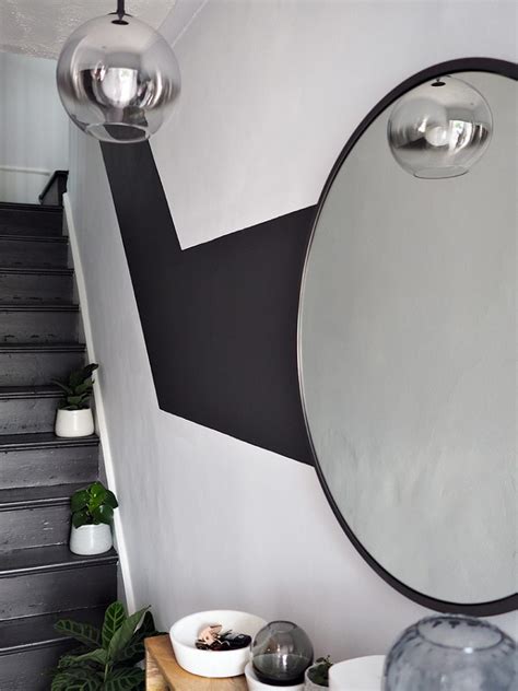 Revamp Restyle Reveal Monochrome Hallway Makeover Lust Living