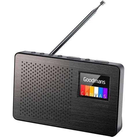 Goodmans Portable Digital Dab Fm Radio Canvas Series Talmir Home Tech