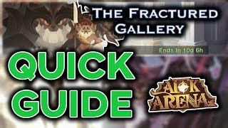 The Fractured Gallery Guide New Voyage Of Wonders Walkthrough Afk