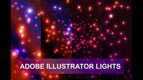 How To Create Lights Effects In Adobe Illustrator CC YouTube