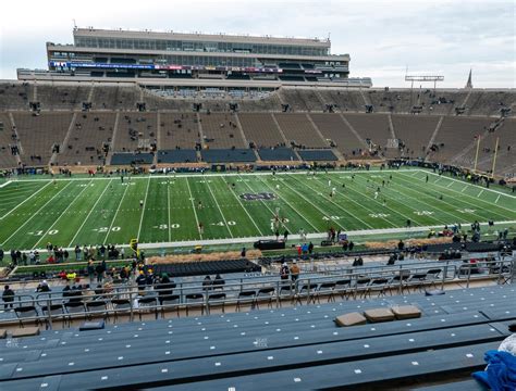 Notre Dame Stadium Map Gates Joyce Athletic And Convocation Center