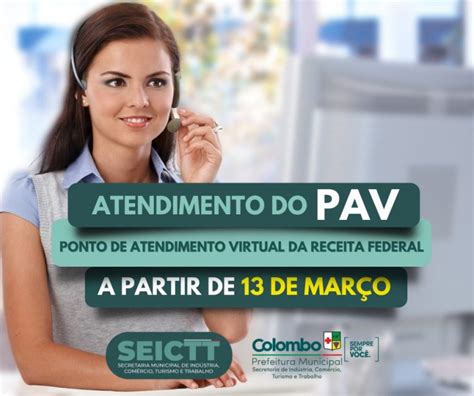 Aten O Ao Atendimento Do Pav Ponto De Atendimento Virtual Da Receita