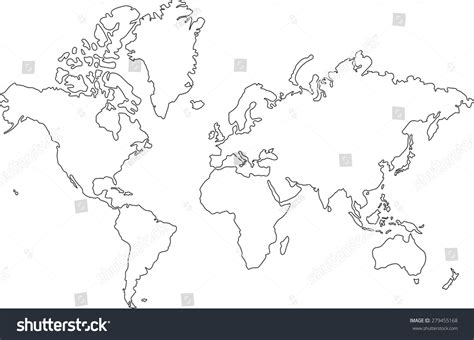 268.867 World Map Vector Lines Images, Stock Photos & Vectors ...