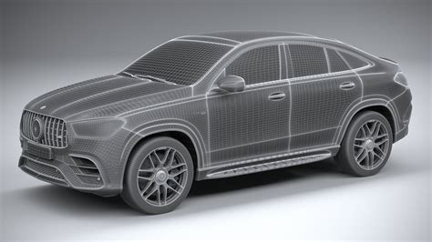 Mercedes Benz GLE 63 AMG Coupé 2024 Modelo 3D 159 3ds max obj ma