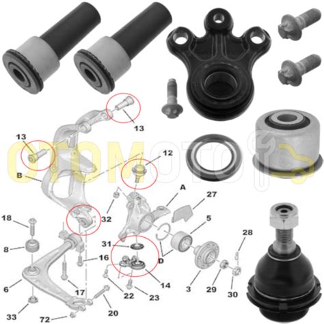 CITROEN C5 ARTICULATION SILENTBLOC SILENT BLOC SUPPORT PIVOT FUSEE