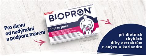 Biopron - Užívejte si život naplno. Bez akutních zažívacích potíží ǀ ...