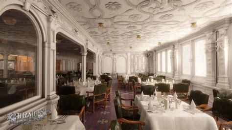 A Titanic Wreck Tour First Class Dining Room Titanic Connections