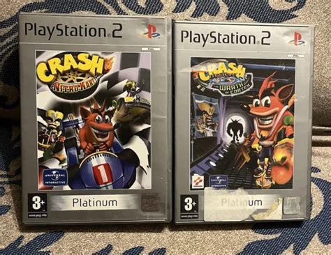 Crash Bandicootcrash Nitro Kart And Crash Wrath Bundle Playstation 2