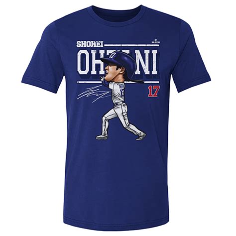 Mlb 大谷翔平 ドジャース Tシャツ Los Angeles D Cartoon Whts Nocolor 野球｜【公式】j