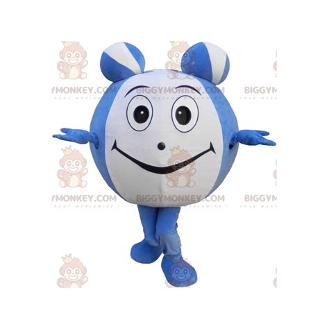 Costume De Mascotte BIGGYMONKEY De Bonhomme Rond Taille L 175 180 CM