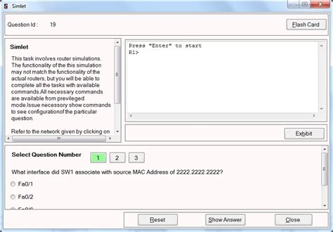 Sim Ex™ Practice Exams For Ccent Ccna Icnd1 100 105 Download