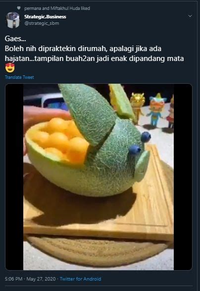 Kreatif Begini Trik Memotong Buah Agar Tampak Cantik Saat Disuguhkan