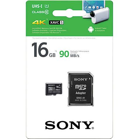 Micro Sd Sony Clase 10 Tecnología Al Alcance De Todos