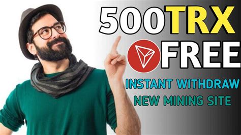 Earn Mine Free Trx Trx New Site Today Trx Mining Today Trx