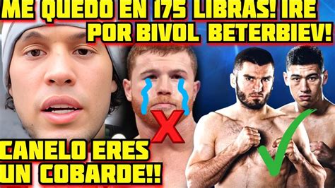 En Libras Me Quedo David Benavidez Se Olvida De Pelear Con Canelo Y